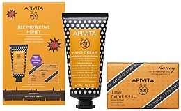 Kup Zestaw - Apivita Bee Protective Honey Set (h/cr/50ml + soap/125g)