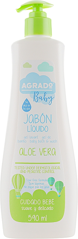 Mydło w płynie dla dzieci - Agrado Aloe Vera Baby Liquid Soap