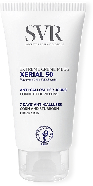 Intensywny krem do stóp redukujący zgrubienia i odciski - SVR Xérial 50 Extreme Crème Pieds