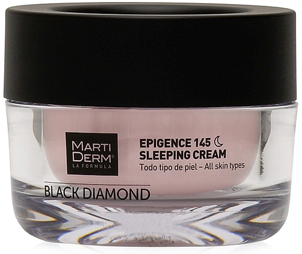 Krem do twarzy na noc - MartiDerm Black Diamond Epigence 145 Sleeping Cream — Zdjęcie N2