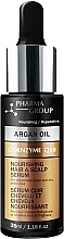 Kup Odżywcze serum do włosów - Pharma Group Laboratories Argan Oil + Coenzyme Q10 Hair & Scalp Serum