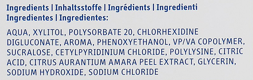 Płyn do płukania ust, 0,12% chlorheksydyna - Curaprox Perio Plus+ — Zdjęcie N3
