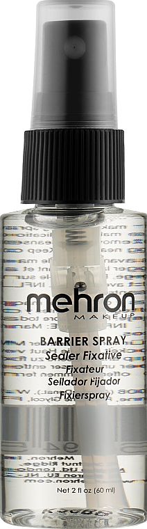 Wodoodporny utrwalacz do makijażu - Mehron Barrier Spray — Zdjęcie N2