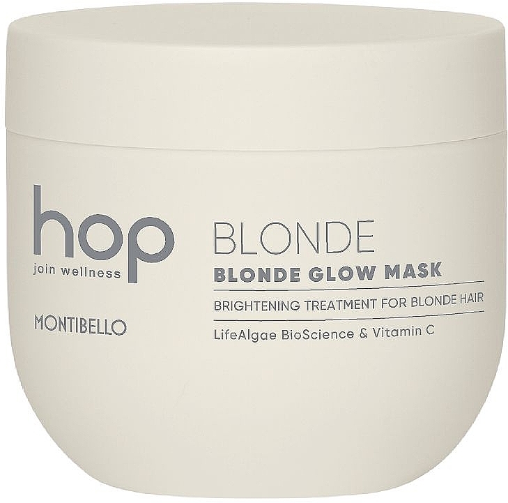 Maska do włosów - Montibello HOP Blonde Glow Mask — Zdjęcie N1