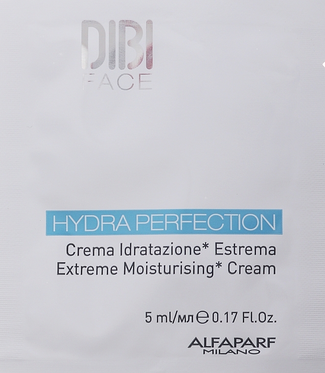 Super nawilżający krem do twarzy - DIBI Milano Hydra Perfection Extreme Moisturising Cream (próbka) — Zdjęcie N1