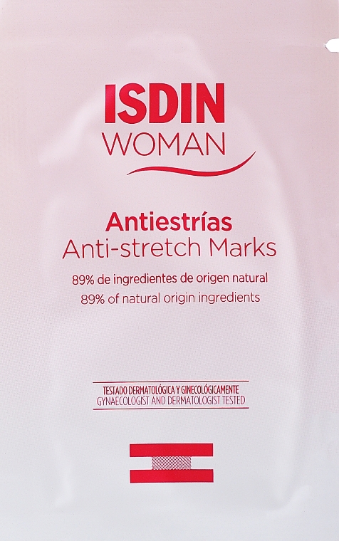 Krem zapobiegający rozstępom i redukujący je - Isdin Woman Anti-stretch Marks (próbka) — Zdjęcie N1