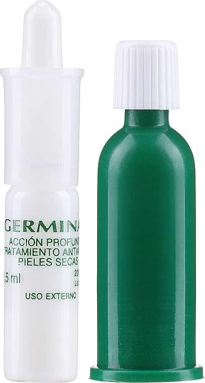 Głęboko działające ampułki do twarzy dla skóry suchej - Germinal Deep Action Anti-Aging Serum For Dry Skin — Zdjęcie N2