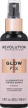 Kup Rozświetlający utrwalacz makijażu w sprayu - Makeup Revolution Pro Fix Illuminating Fixing Spray