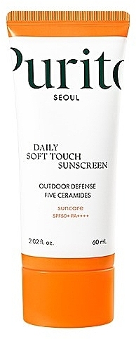 Krem przeciwsłoneczny - Purito Seoul Daily Soft Touch Sunscreen SPF50+ PA++++  — Zdjęcie N1