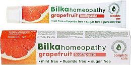 Homeopatyczna pasta do zębów Grejpfrut - Bilka Homeopathy Grapefruit Toothpaste — Zdjęcie N3