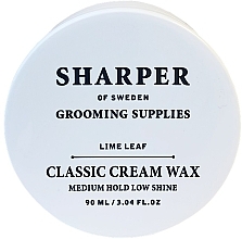 Klasyczny kremowy wosk do włosów - Sharper of Sweden Classic Cream Wax — Zdjęcie N1