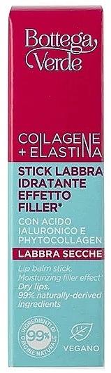 Balsam do ust z kolagenem i elastyną - Bottega Verde Collagen + Elastine Lip Balm Stick — Zdjęcie N2