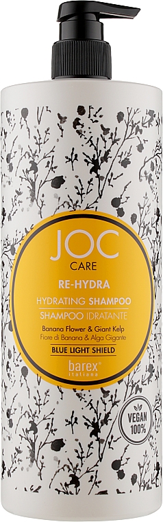Szampon nawilżający do włosów suchych - Barex Italiana Joc Care Shampoo