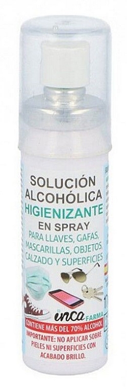 Środek dezynfekujący w sprayu - Inca Farma Sanitizing Spray (mini) — Zdjęcie N1
