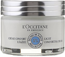 Kup Lekki kojący krem do twarzy Masło shea - L'Occitane Shea Light Comforting Face Cream