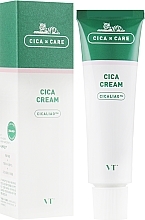 Kojący krem do skóry wrażliwej z centellą - VT Cosmetics Cica Cream — Zdjęcie N2