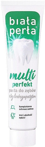Pasta do zębów zapewniająca kompleksową ochronę jamy ustnej - Biala Perla Multi Perfect Toothpaste — Zdjęcie N1