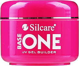 Żel do paznokci, bezbarwny - Silcare Base One UV Gel Builder Clear — Zdjęcie N1