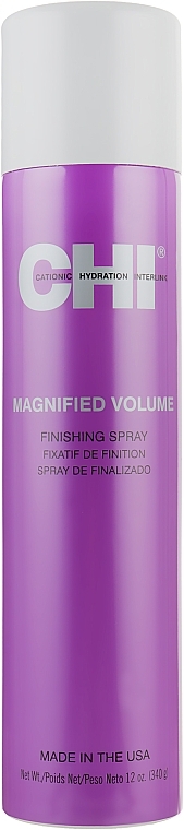 Lakier zwiększający objętość włosów - CHI Magnified Volume Finishing Spray — Zdjęcie N4