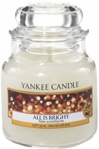 Świeca zapachowa w słoiku - Yankee Candle All Is Bright Festive Collection — Zdjęcie N1