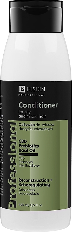 Odżywka do włosów przetłuszczających się - HiSkin CBD Conditioner For Oily Hair — Zdjęcie N2