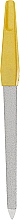 Szafirowy pilnik do paznokci 7217, 17,5 cm, złoty - Top Choice — Zdjęcie N1