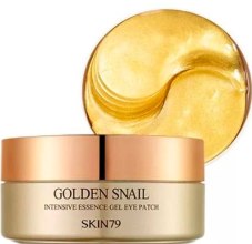 Intensywne żelowe płatki pod oczy - Skin79 Golden Snail Intensive Essence Gel Eye Patch — Zdjęcie N1