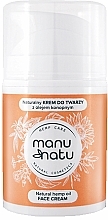 Kup PRZECENA! Krem do twarzy z problemem łojotokowego zapalenia skóry - Manu Natu Natural Hemp Oil Face Cream *