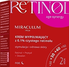 Kup Krem na noc z retinolem 0.1% - Miraculum Retinol Age-Synergy Filler Cream With 0.1% Pure Retinol