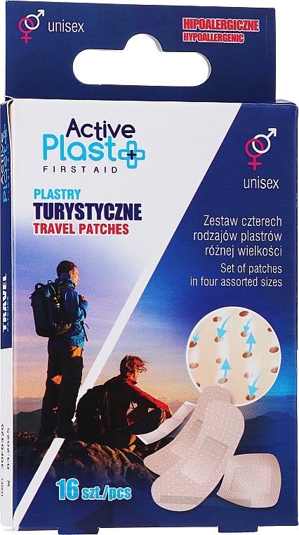 Plastry turystyczne - Ntrade Active Plast First Aid Travel Patches — Zdjęcie N1