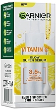 Serum do twarzy z witaminą C Super rozświetlenie - Garnier Skin Naturals Vitamin C Serum — Zdjęcie N2