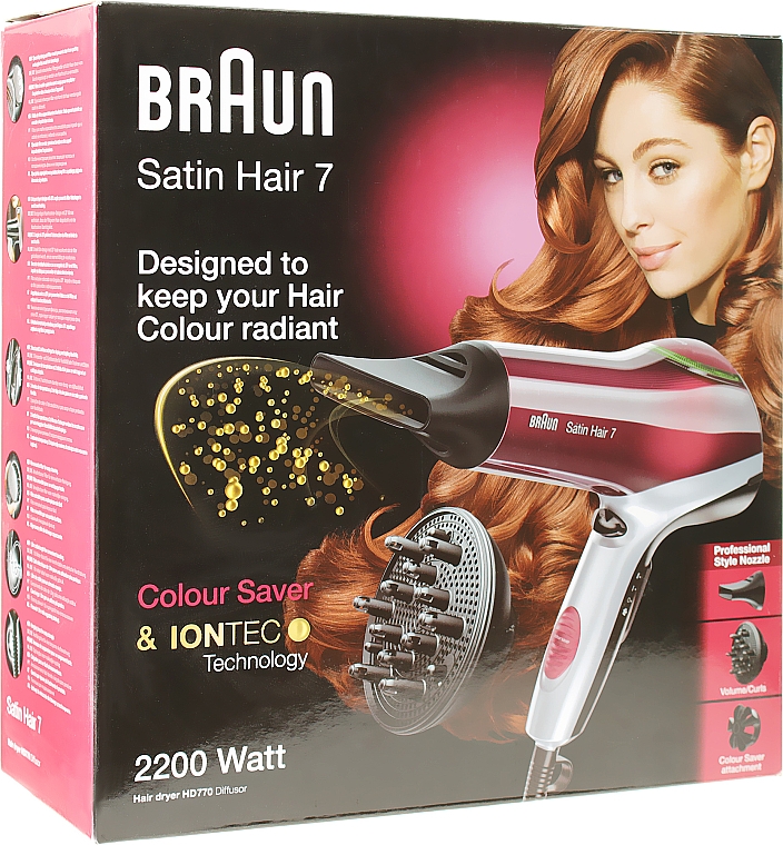 Suszarka do włosów - Braun Satin Hair 7 HD 770 — Zdjęcie N2