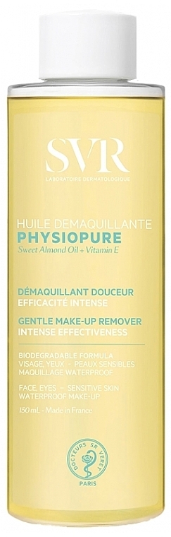 Delikatny olejek do mycia twarzy - SVR Physiopure Huile Demaquillante Gentle Make-Up Remover — Zdjęcie N1