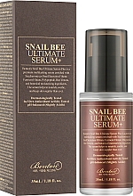 Rewitalizujące serum z fermentowanym filtratem ze śluzu ślimaka - Benton Snail Bee Ultimate Serum — Zdjęcie N2