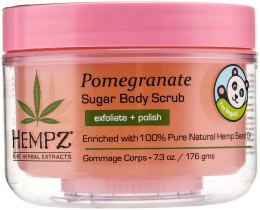 Kup Peeling cukrowy do ciała z granatem - Hempz Pomegranate Herbal Sugar Body Scrub