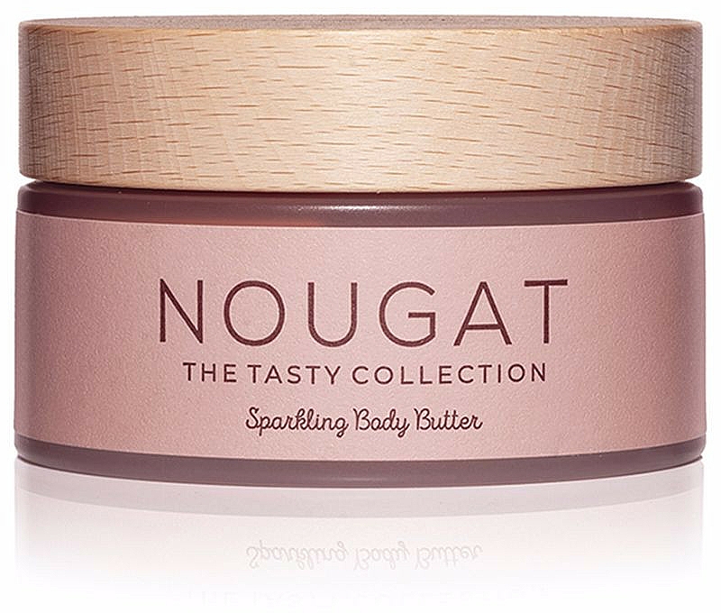Masło do ciała z olejem z nasion konopi i CBD - Cocosolis The Tasty Collection Nougat Sparkling Body Butter — Zdjęcie N1