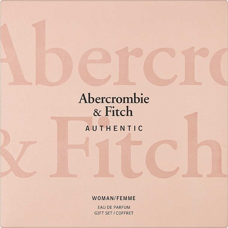 Abercrombie & Fitch Authentic Women - Zestaw (edp 50 ml + b/lot 200 ml) — Zdjęcie N1