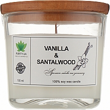 Kup Świeca zapachowa w szkle Wanilia i drzewo sandałowe - Purity Candle