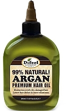 Kup Naturalny olejek arganowy do włosów - Difeel 99% Natural Argan Premium Hair Oil