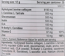 Suplement diety Kolagen, malina - Pure Gold CollaBurn Powder — Zdjęcie N2