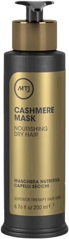 Odżywcza maska do włosów - MTJ Cosmetics Superior Therapy Cashmere Mask — Zdjęcie N1