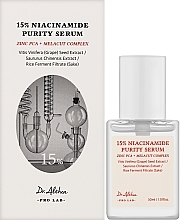 Serum do twarzy z niacynamidem - Dr.Althea 15% Niacinamide Purity Serum — Zdjęcie N2