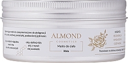 Kup PRZECENA! Odżywcze masło do ciała do skóry suchej i wrażliwej Róża - Almond Cosmetics Rose Body Butter *