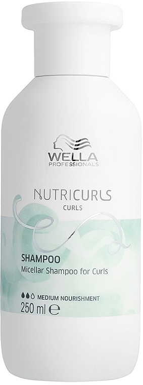 Micelarny szampon do włosów kręconych - Wella Professionals Nutricurls Curls Shampoo — Zdjęcie N1