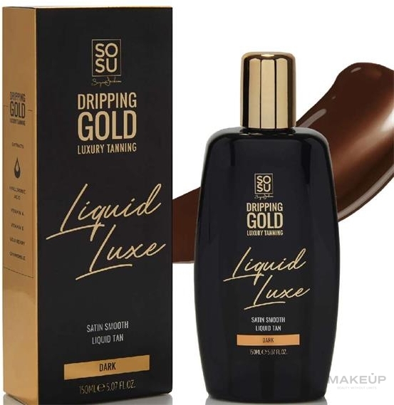 Samoopalacz do ciała w płynie - Sosu by SJ Dripping Gold Luxury Tanning Liquid Luxe Tan — Zdjęcie Dark