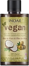 Krem do włosów bez spłukiwania - Inoar Vegan Leave-In Cream Oleo De Coco & Oleo de Oliva — Zdjęcie N1