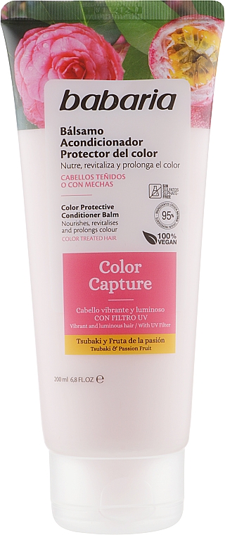 Odżywka chroniąca kolor włosów - Babaria Color Capture Conditioner
