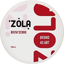 Scrub do brwi - Zola — Zdjęcie N4