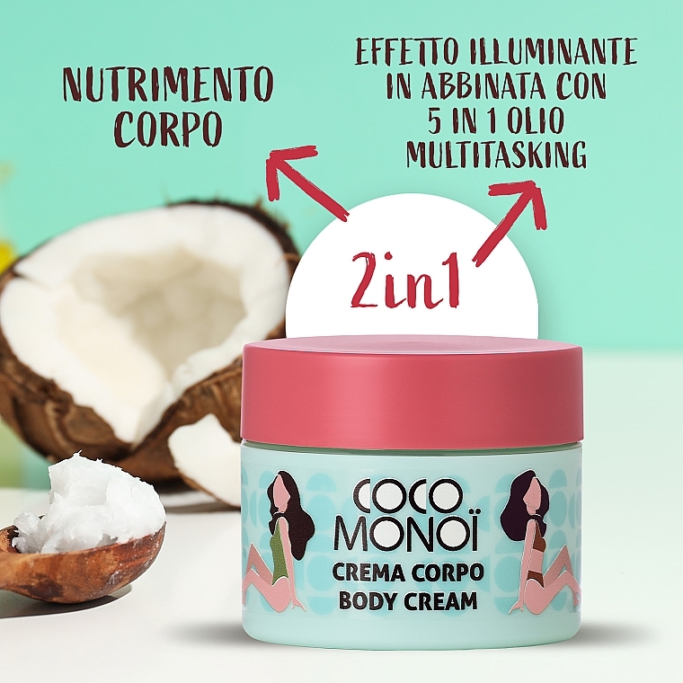 Krem do ciała - Coco Monoi Body Cream 2 In 1 — Zdjęcie N3