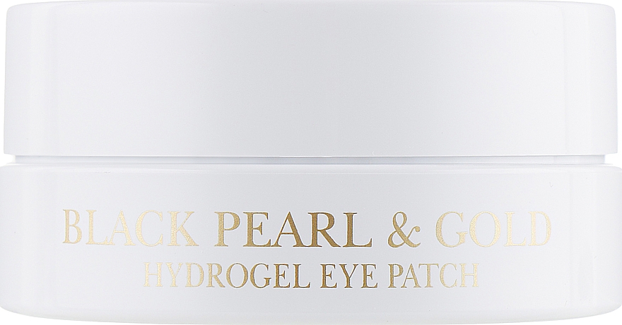 Hydrożelowe płatki pod oczy z proszkiem z czarnych pereł i złotem - Petitfee & Koelf Black Pearl&Gold Hydrogel Eye Patch — Zdjęcie N2